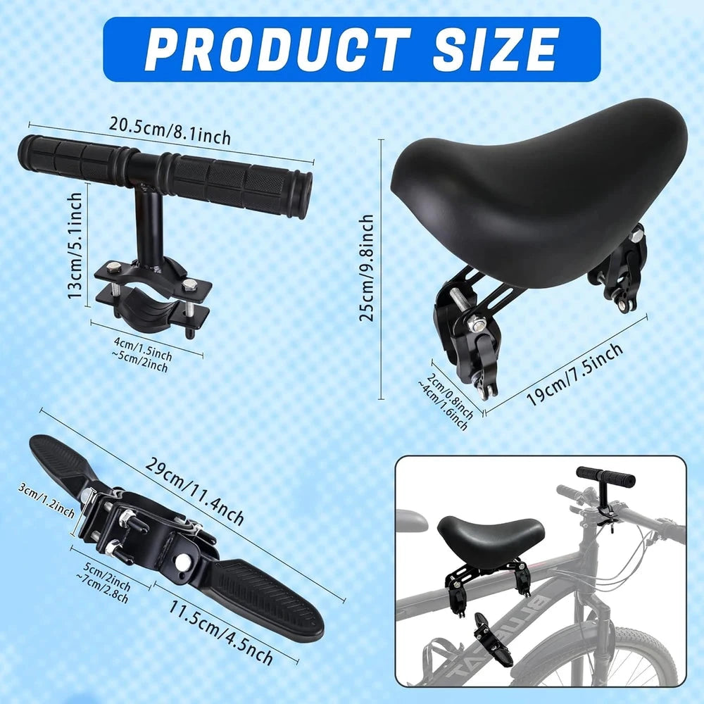 Front Mounted Child Bike Seat