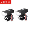 Rechargeable Bike Light Set
