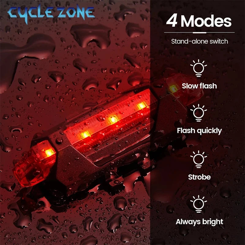 Rechargeable Bike Light Set
