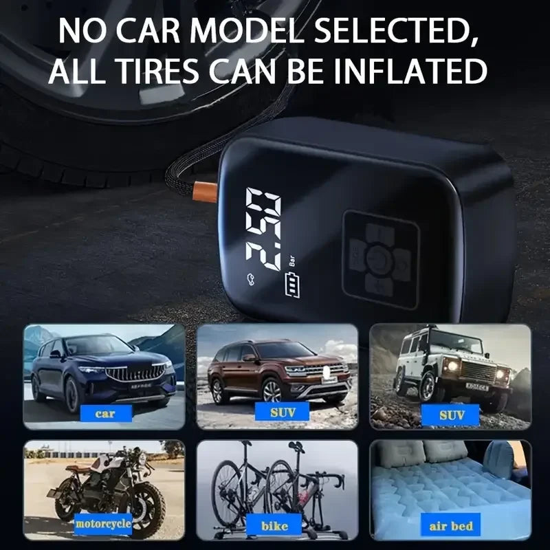 Wireless Car Tire Inflator