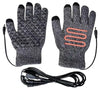 USB Heated Reversible Knit Gloves