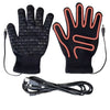 USB Heated Reversible Knit Gloves