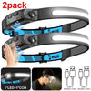 USB Rechargeable COB LED Headlamp
