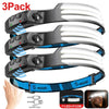USB Rechargeable COB LED Headlamp