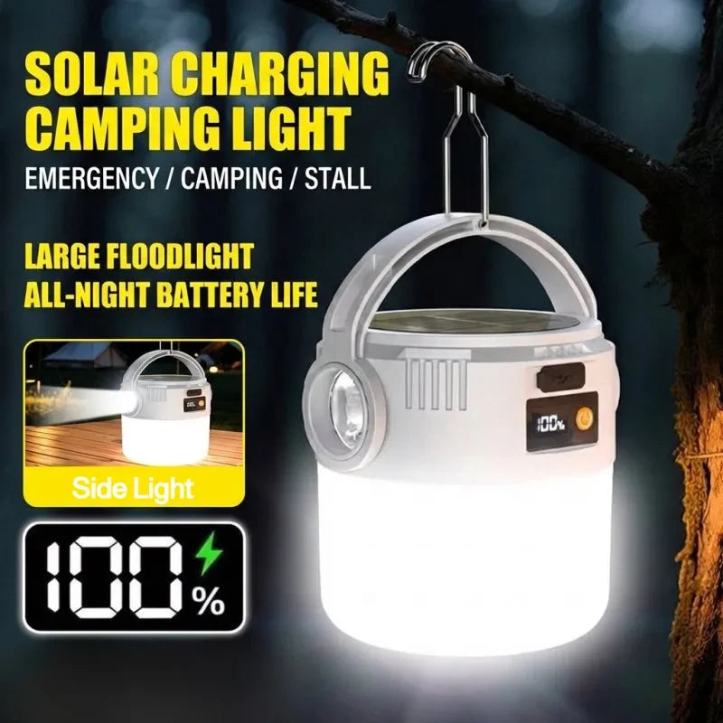 Solar Rechargeable Camping Lantern
