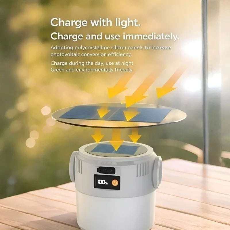 Solar Rechargeable Camping Lantern