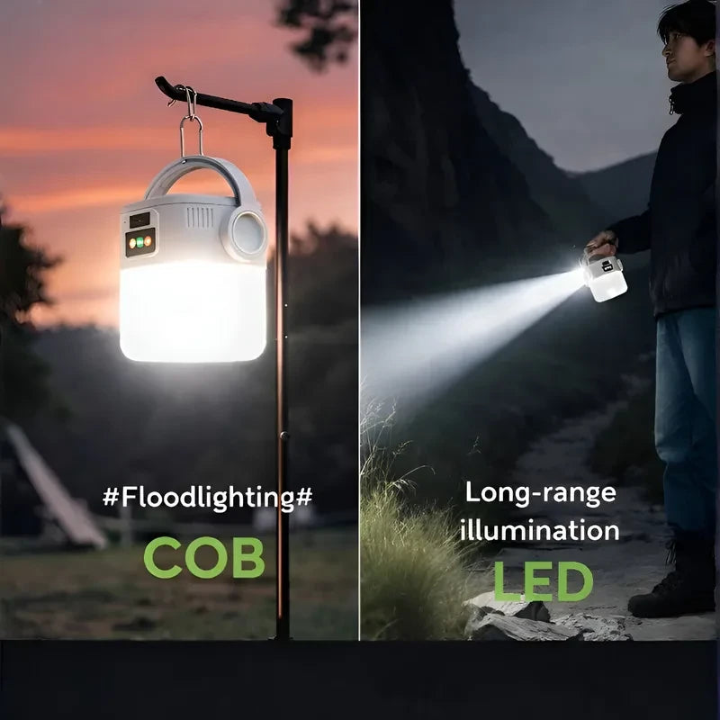 Solar Rechargeable Camping Lantern