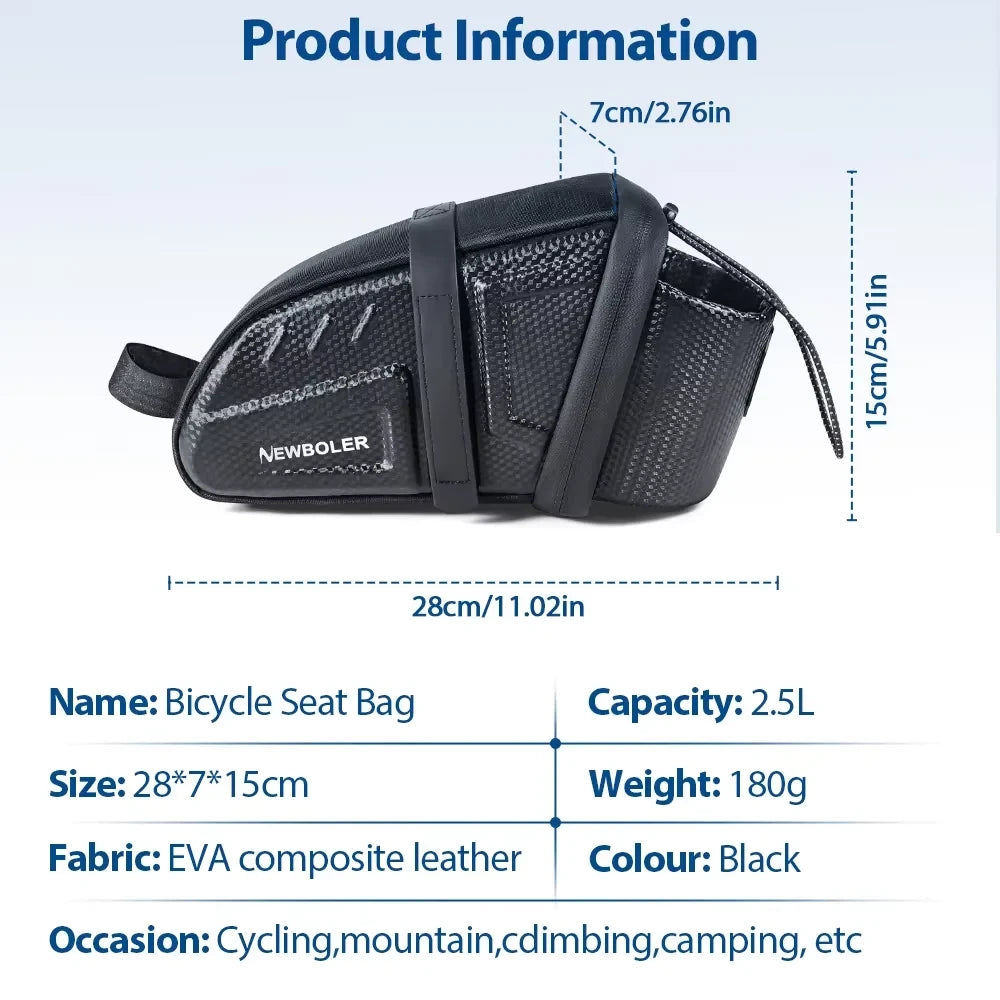 Waterproof Bicycle Saddle Bag