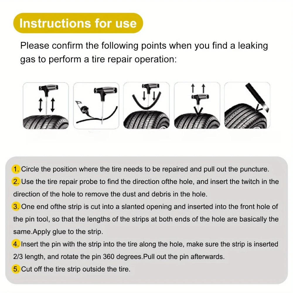 Emergency Tire Repair Kit