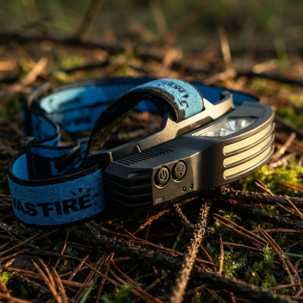 USB Rechargeable COB LED Headlamp