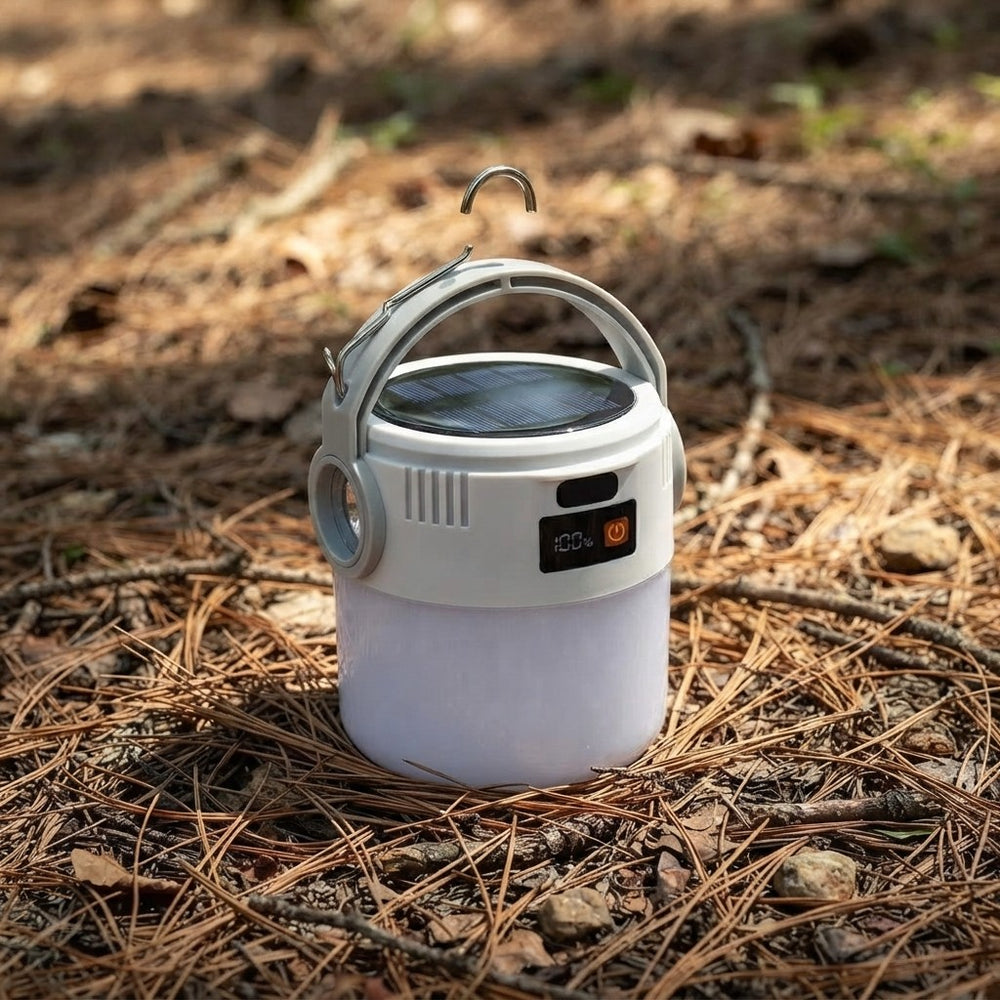 Solar Rechargeable Camping Lantern