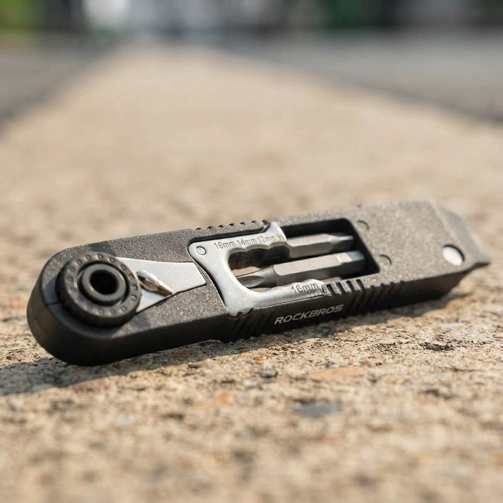 Multifunctional Bicycle Ratchet Wrench Kit